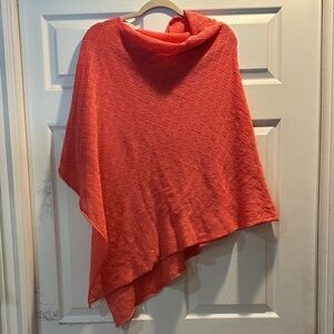 MaTilla Pink Y2K Style Sweater Knit Poncho Fairy Barbie